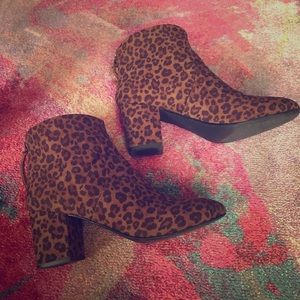Leopard LOFT Booties